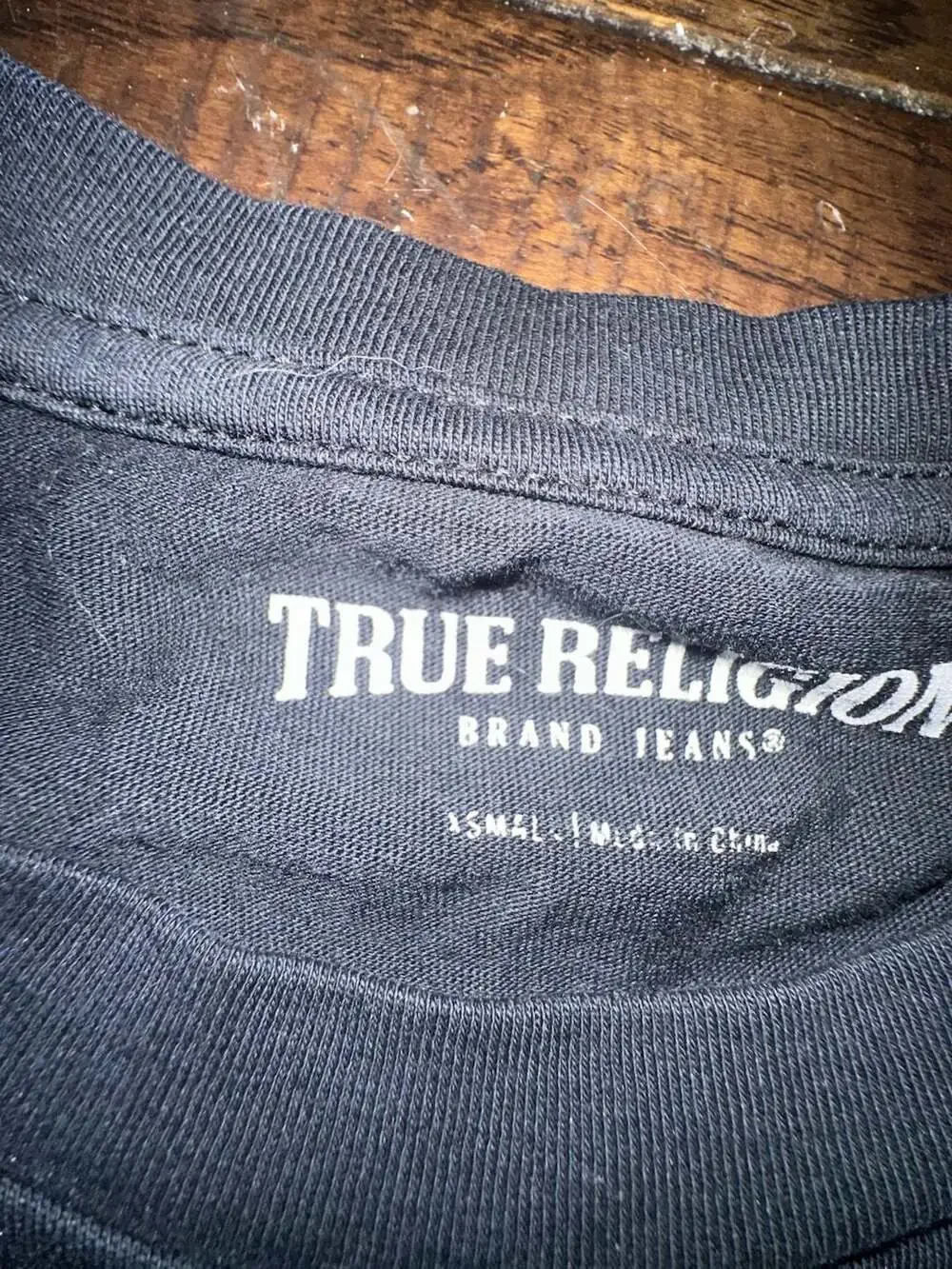 True Religion Horseshoe Logo Graphic T-Shirt Black Size XS